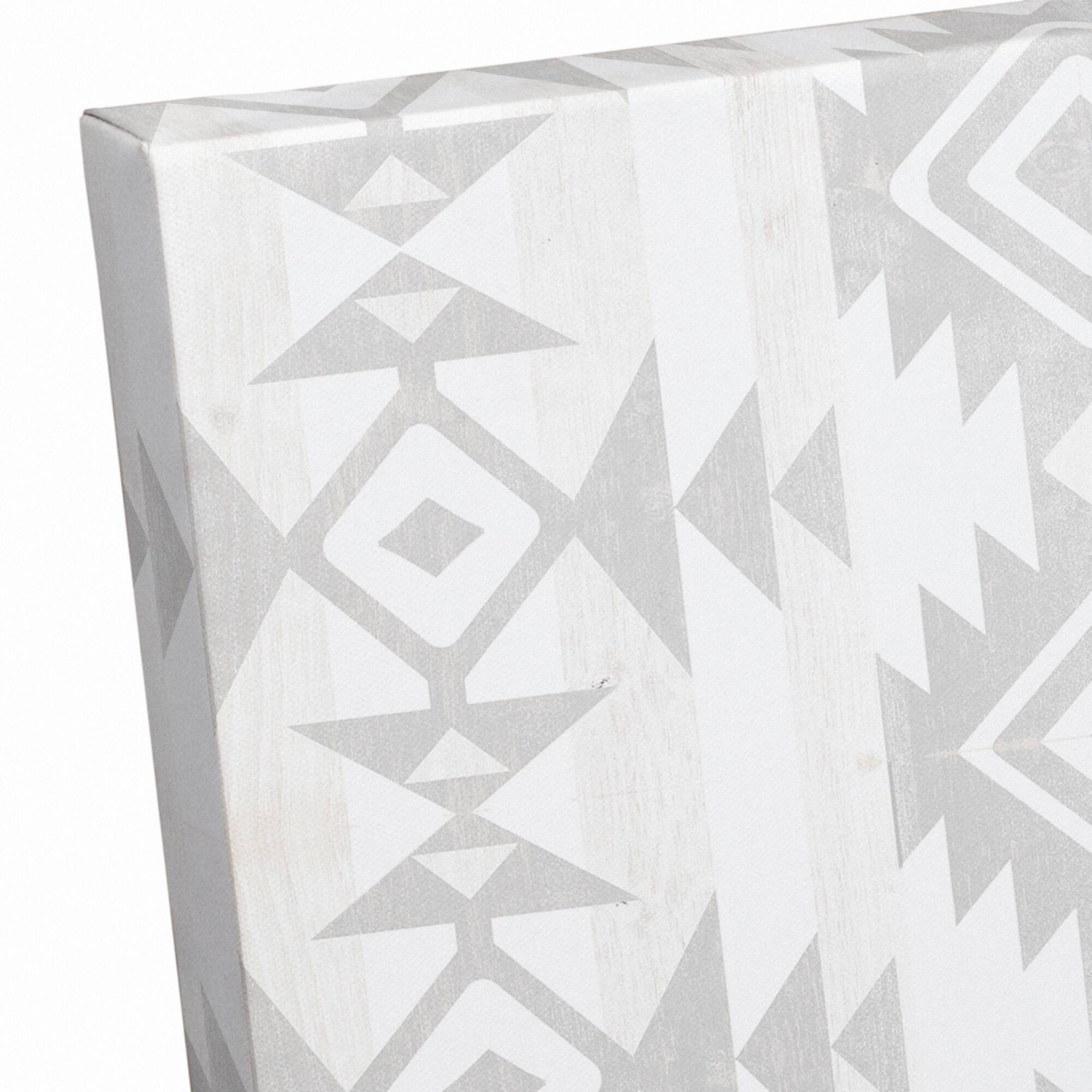 Neutral Southwest Pattern Canvas Wall Art